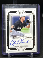 2025 Panini National Treasures - Ecklar's Choice CHASE MEIDROTH RC #EC-CMD 53/99