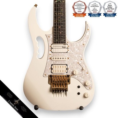 Ibanez JEM7V-WH Steve Vai Flo Mod: Texas Guitars TT Neck Ebony Fernandes CD-100F