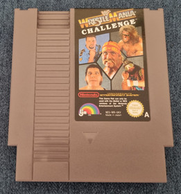 Gioco Nintendo NES WWF Wrestlemania Challenge in scatola con manuale