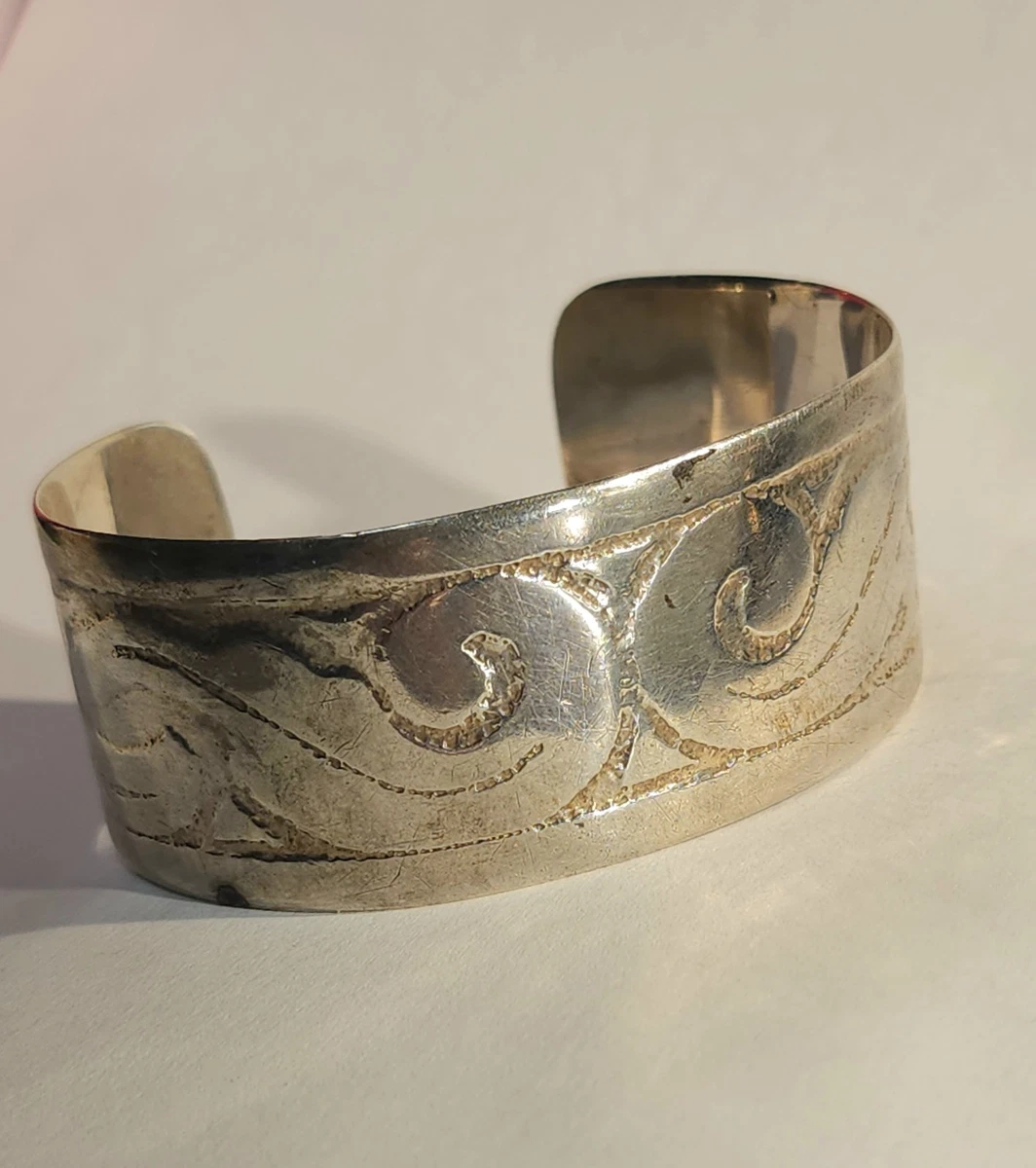 sterling silver wave bangle products for sale | eBay UK