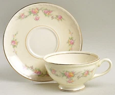 Homer Laughlin  Countess Cup & Saucer 219951