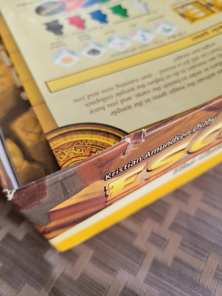 Escape: The Curse of the Temple juego de mesa Kris Ostby Queen Games 2012 usado Foto 4 de 4