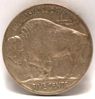 USA, 1936-P Buffalo Nickel, KM134, about/Very Fine, NR, 1-15