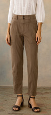 Sundance Relaxed Fit Utility Pants Lyocell Viscose Blend Beige Women's Size 10