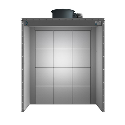 6' Wide X 7' Tall X 3' Deep Open Face Spray Booth - 2Hp - 3Ph - Free Shipping