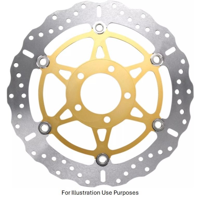 EBC S/Steel Float X FR Brake Disc FRHS for Suzuki VLR 1800 RT Intruder 2008-09