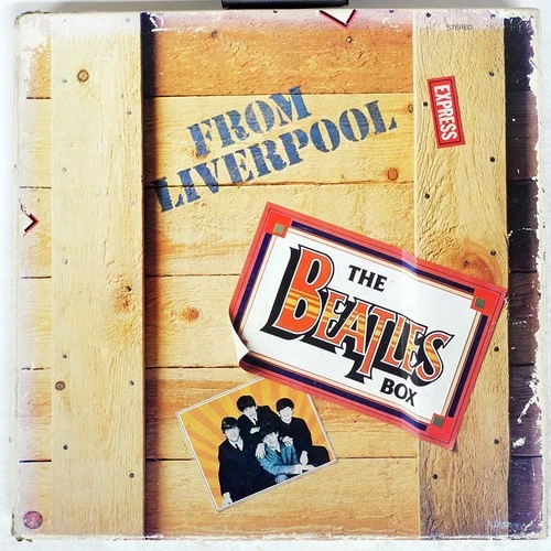 BEATLES FROM LIVERPOOL BOX EMI EW5341 Japan VINYL 8LP