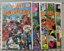 Superboy the Legion of Super-Heroes Lot of 5 234, 238, 242, 249, 256 FN