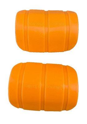 Hose Protector Assembly Orange Hose Guard, 4'' Long, HP4-O (Lot of 2)