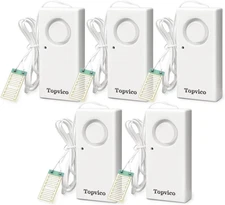 Water Alarm Leak Detector, Moisture Sensor, for Basements, Sump Pump, Dishwasher