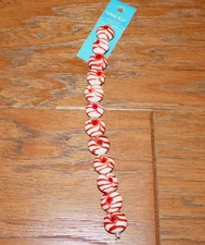 Hildie & Jo Glass Peppermint Bead Strand Jewelry Crafts WOW! CHRISTMAS!
