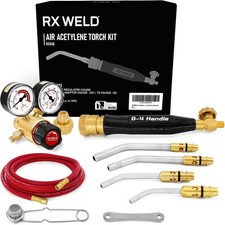 RX WELD Air Acetylene Torch Kit Fuel Gas Professional