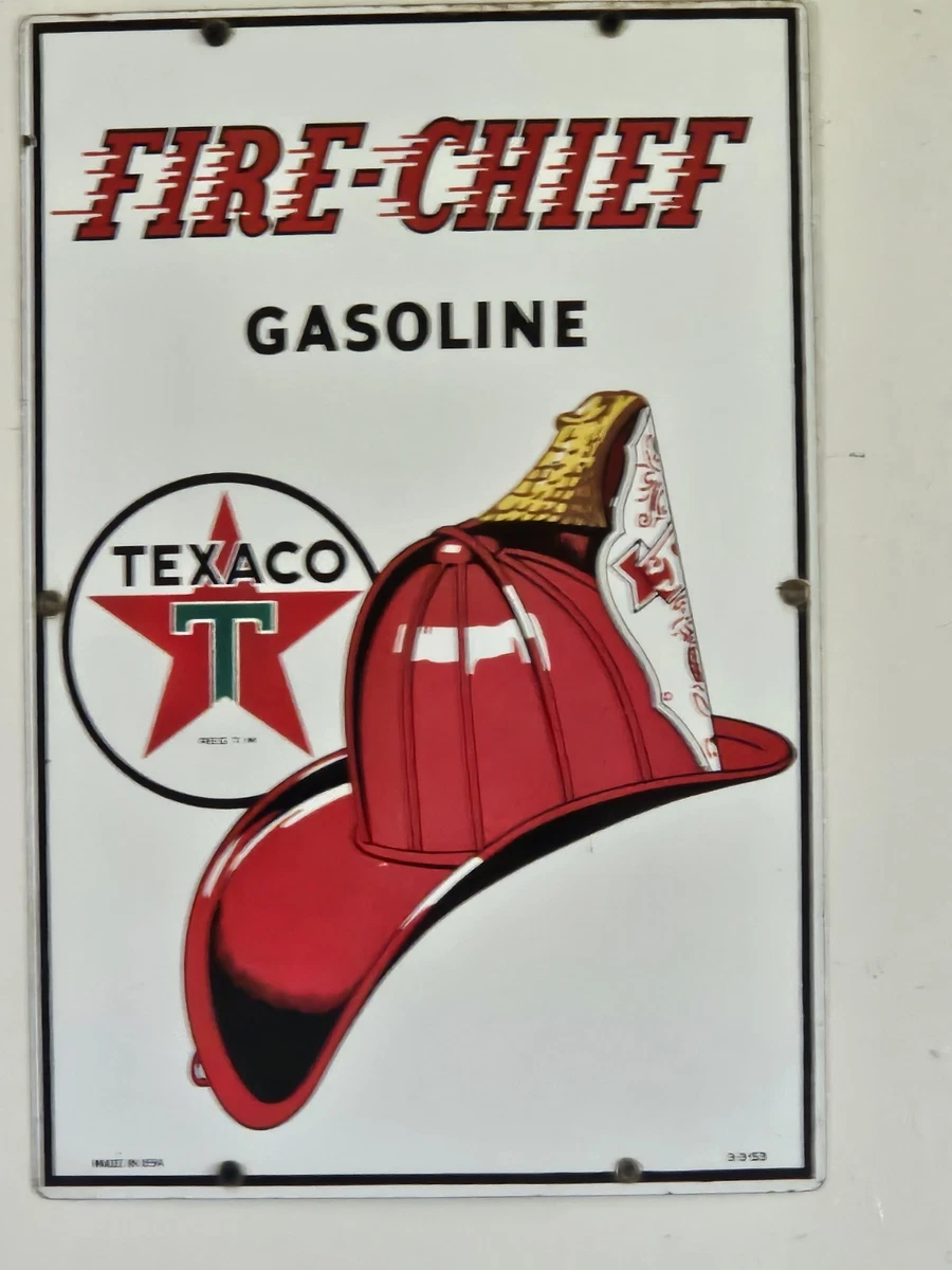 ビンテージ TEXACO FIRE-CHIEF ダストボックス ゴミ箱 ヴィンテージオイル缶型ダストボックス(91126)【生活雑貨のELEMENTS