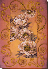 Bead Embroidery Kit "Grisaille" Stitching Handmade Beadwork