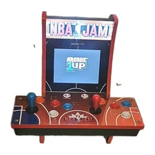 Arcade1Up NBA JAM 2 Player Countercade Tabletop Arcade Game Tested Works 16" 