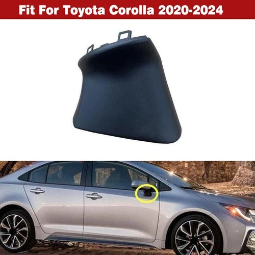 1x Right Side Rearview Mirror Holder Base Cover Cap For Toyota Corolla 2020-2024