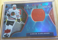 2020-21 UD Trilogy Rookie Super Stage Red Foil Lucas Carlsson #RSS-6 919/999