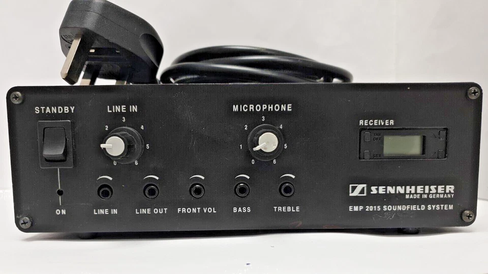 Sennheiser EMP 2015-E Soundfield System receiver 838-870MHz freq Range - Image 3 of 4