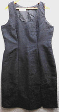 Homemade Mini Dress Women Black Floral Sleeveless Size 14 Equivalent