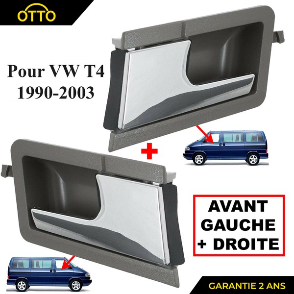 Partsline Innen TüRgriff Vorne Rechts Links VW Transporter T4 1990-2003 Chrom-image