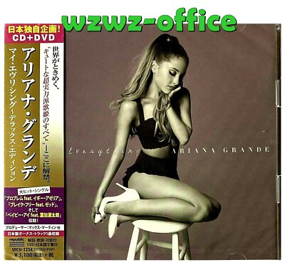 Ariana Grande SEALED BRAND NEW CD+DVD(R-2) 