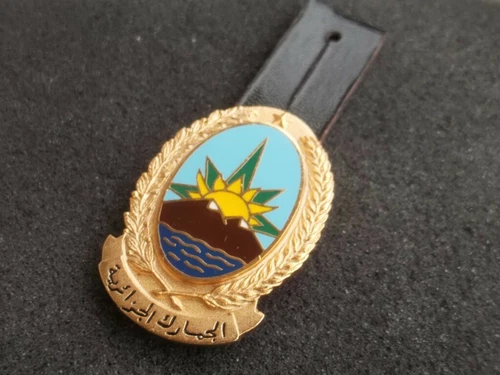 Badge Algerian Border S ecurity original rare