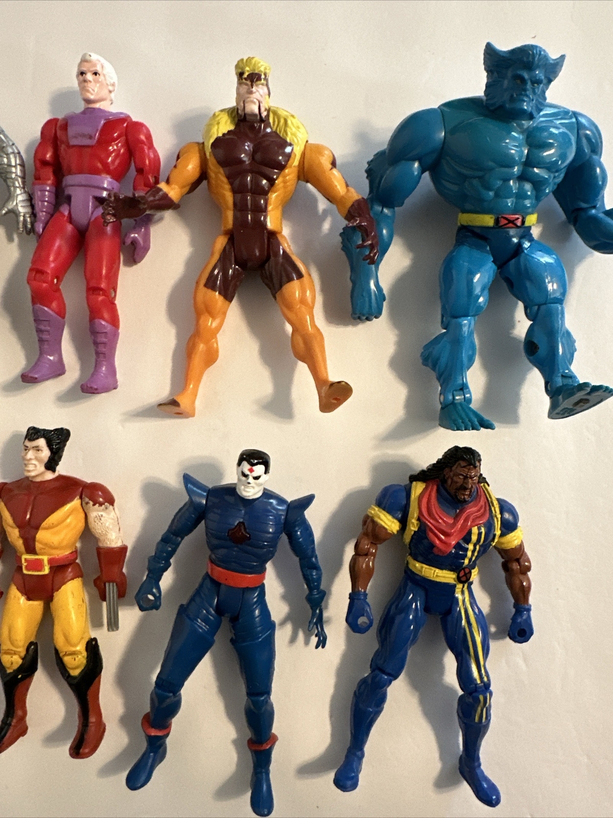 Lot Of 10 1990s Marvel Xmen Vintage Action Figures eBay