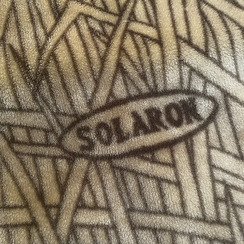 Manta Visón Gruesa Pesada Solaron Corea León En Selva Doble Marrón Suave Foto 2 de 4