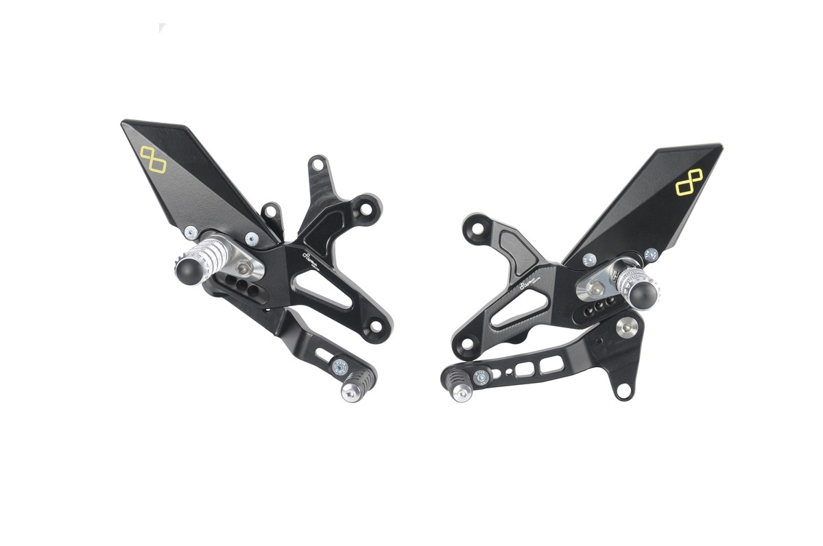 LIGHTECH FUSSRASTENANLAGE FUR KAWASAKI ZX 6R 2008 > 2021