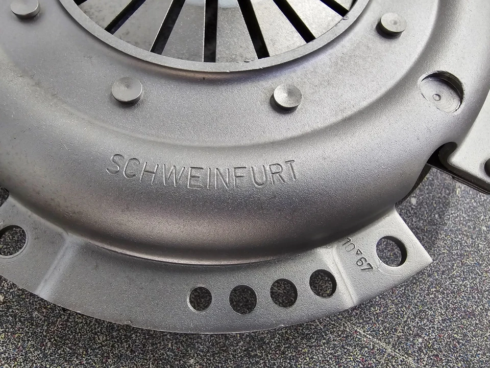 NICE USED ORIGINAL GENUINE SACH PORSCHE 356B T6 S90 356C CLUTCH PRESSURE PLATE 2 Foto 3 de 4