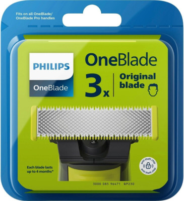 Qualität Ersatzklingen Für Philips OneBlade QP230/50 Rasierklingen 3er Pack ~