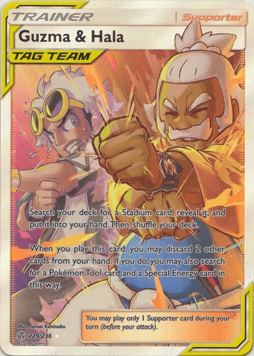 ★PSA10★【グズマ&ハラ/SR】GUZMA & HALA 105/095 Guzma & Hala 2019 Japanese Sun & Moon: Alter Genesis #105