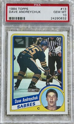 1984 TOPPS DAVE ANDREYCHUK RC PSA 10 | eBay