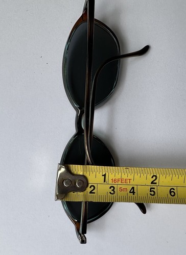 Ralph Lauren RL1353 R65 130 Sunglasses Brown with Blue Gray Lens Italy - Picture 6 of 13