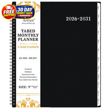 2026-2031 Monthly Planner/Calendar - 5 Year Monthly Planner, Jul. 2026 - Jun. 20