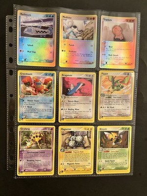 68 VINTAGE POKEMON EX DRAGON -65 REGULAR +3 REVERSE HOLO-NM in Binder Pages