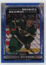 2021-22 O-Pee-Chee Platinum Marquee Rookies Blue Surge Adam Beckman #289 0i5j