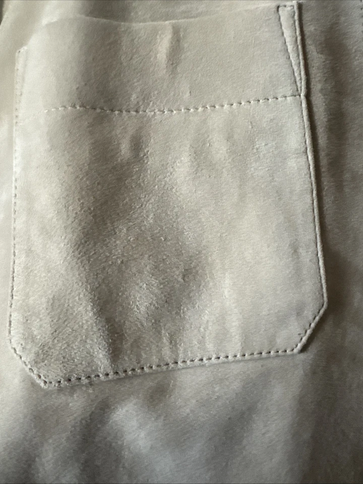 Chaqueta Camisa Club Monaco 100% Gamuza Genuina Para Hombre Mediana  Foto 4 de 4