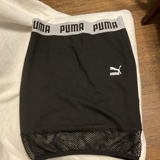 PUMA Exclusive To ASOS Cropped Mesh Skirt