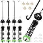 Washer Suspension Rod Kit W11130362 for Maytag MVWC565FW2 WTW5005KW0 MVWC565FW0