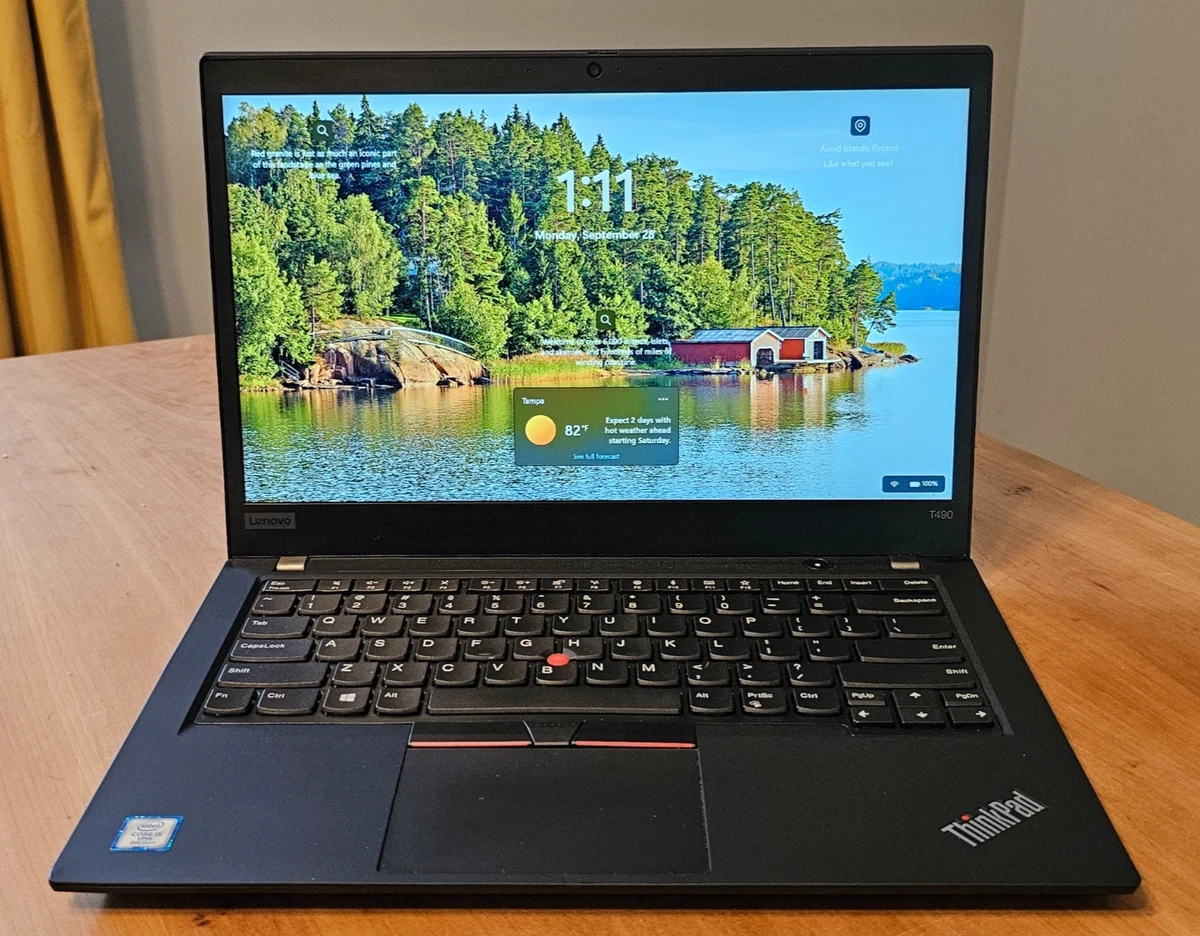 Lenovo Intel Core i5 8th Gen. PC Laptops & Netbooks 256 GB SSD