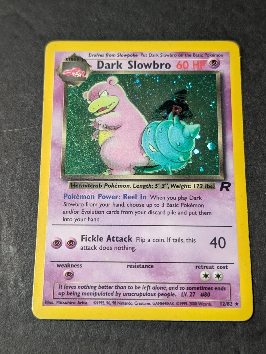Dark Slowbro Pokémon TCG Cards for sale | eBay