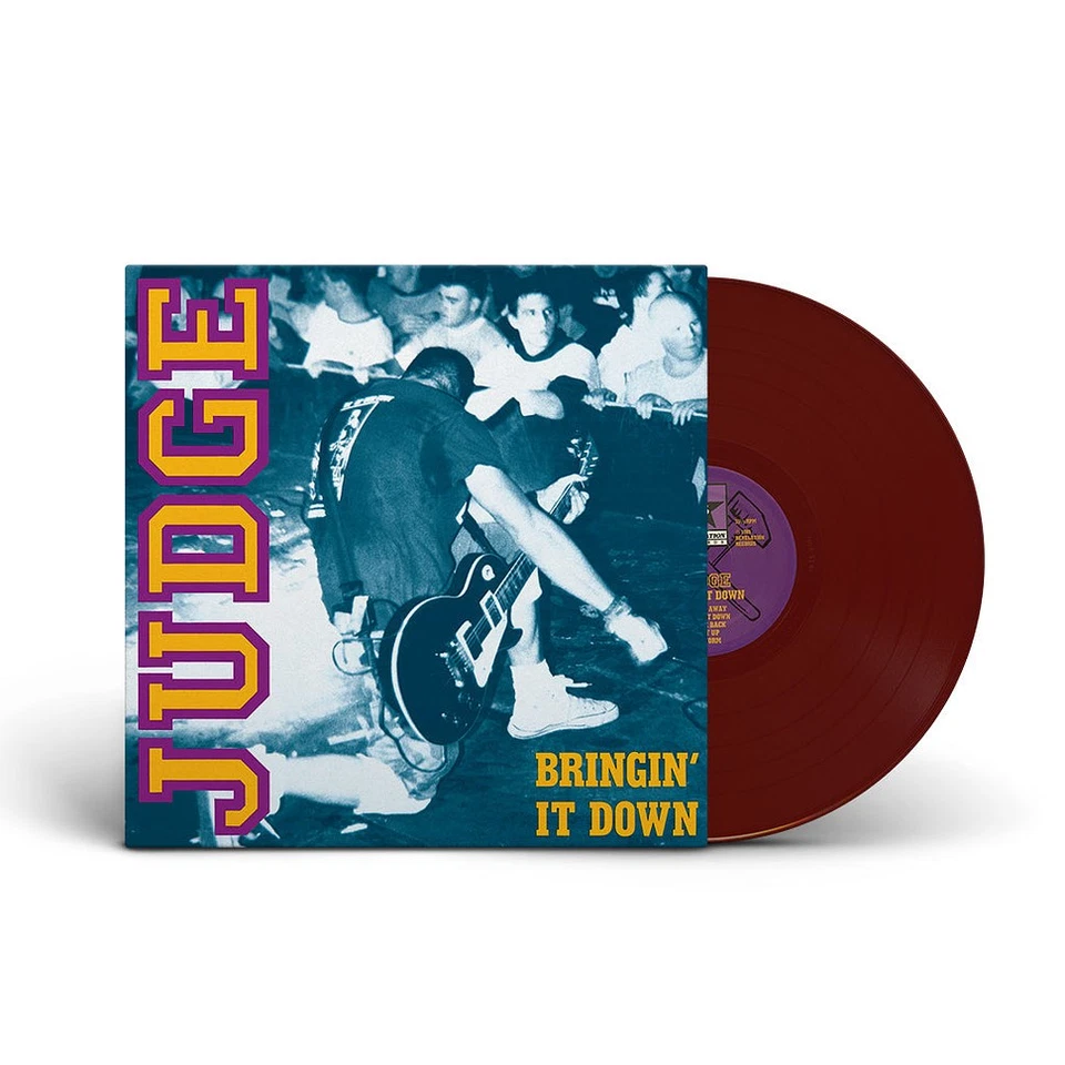 Judge - Bringin' It Down Maroon Vinyl Edition (1989 - US - Reissue) - Bild 1 von 1