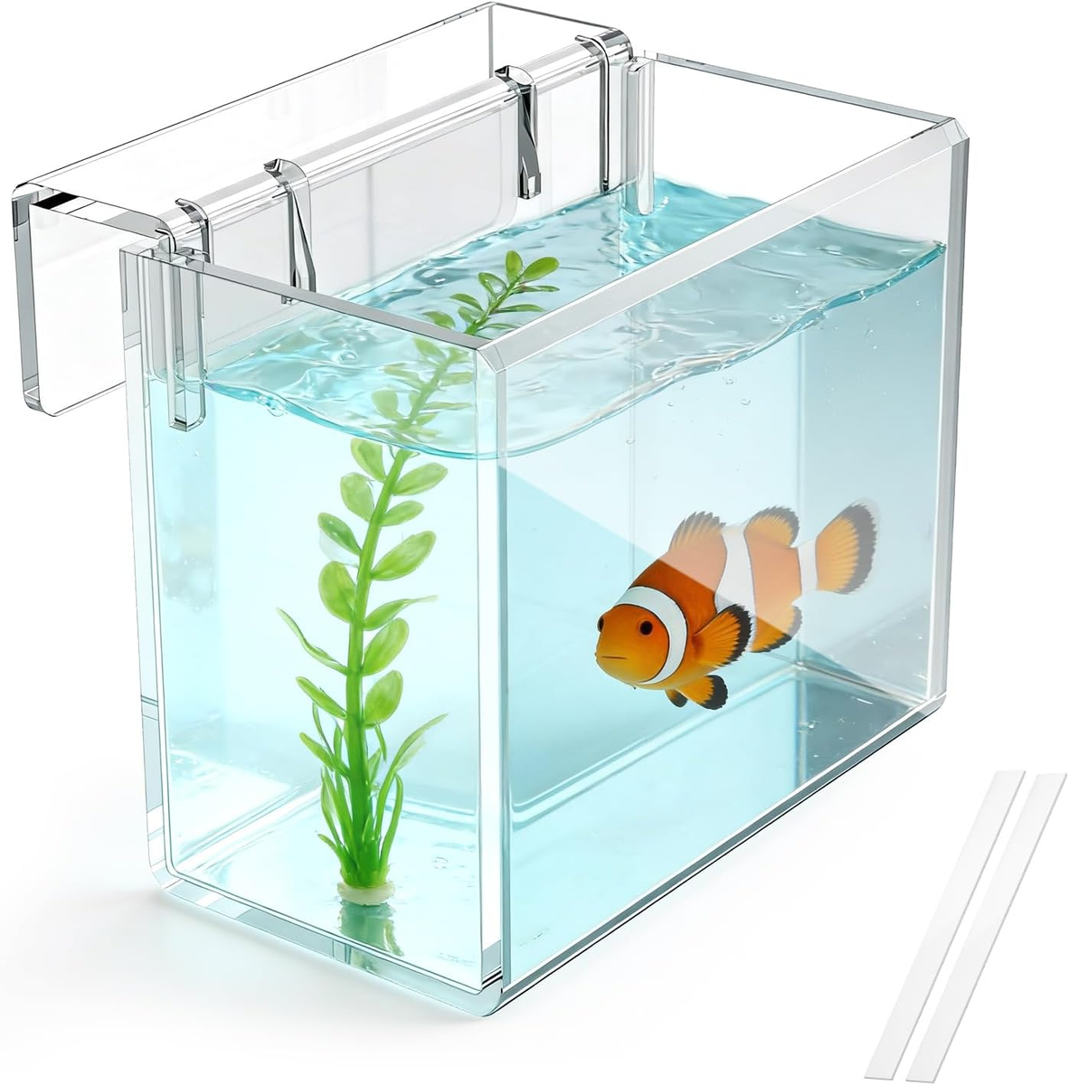Acrylic Hatchery Incubator Tank for Fish & Corals, Hanging Acclimation Box  for S