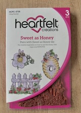 Heartfelt Creations   Sweet As Honey  Set Free Die Cuts HCPC-3735