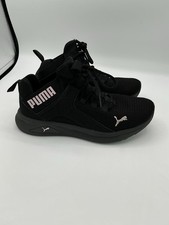 Puma Enzo 2 Revamp 3792904 Women  s Black Mesh Athletic Shoe Size 5.5
