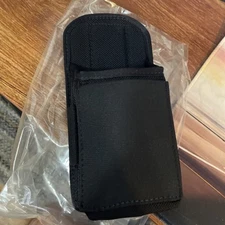 Scanner Padded Holster. Has Stainless Steel Belt Clip On Back. Brand New.