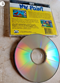 1991 COMMODORE AMIGA CDTV MY PAINT CD DISC VIDEO GAME