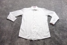 Eton Dress Shirt Mens 16 41 White Button Up Classic Signature Twill Long Sleeve