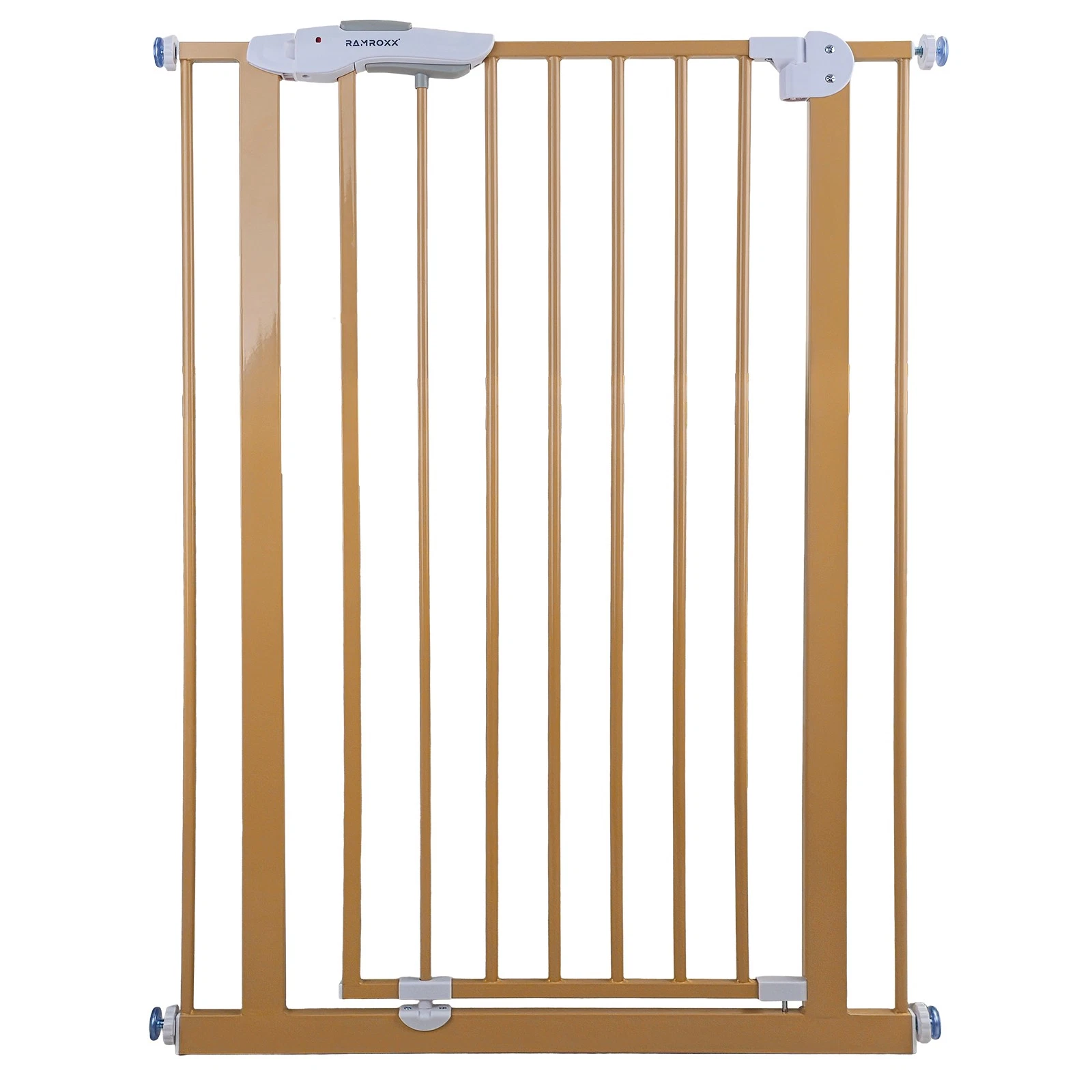 Barrier stair gate beige for 75-85 cm passage 110 cm high